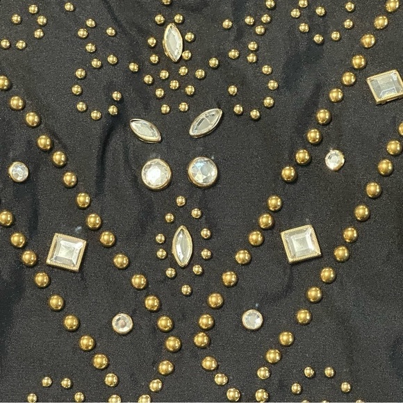 Rose Marie Reid Black Vintage NWT One Piece Swimsuit Size 14 - Picture 3 of 12